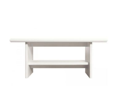 Стіл журнальний BRW (БРВ) Кентуккі LAW Білий альпійський (GRB-1773) Стіл журнальний BRW (БРВ) Кентуккі LAW Білий альпійський (GRB-1773)