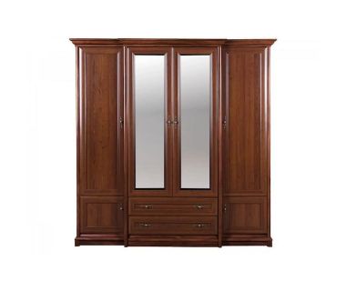 Шкаф с зеркалом в спальню Гербор Соната 4d/2s Каштан (GRB-1453) Шкаф с зеркалом в спальню Гербор Соната 4d/2s Каштан (GRB-1453)