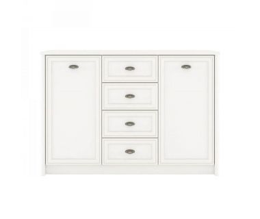 Комод в гостиную Гербор Салерно KOM2D4S Белый (GRB-1147)