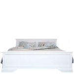 Кровать двуспальная (без основания под матрас) Гербор Клео 160 160x200 см Белый (GRB-1179)