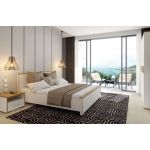 Комплект модульный в спальню Гербор Бука N99999 Нимфея альба + Дуб артизан (GRB-1201)