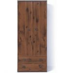Шафа розстібна з ящиками BRW (БРВ) Індіана JSZF2D2S/80 Дуб шутер (GRB-1602)