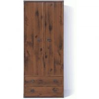 Шафа розстібна з ящиками BRW (БРВ) Індіана JSZF2D2S/80 Дуб шутер (GRB-1602)