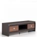 Тумба под телевизор BRW (БРВ) Лорен RTV2S Венге магия + Монтеверде (GRB-1960)