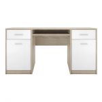 Стол компьютерный Гербор Непо BIU150 Дуб сонома + Нимфея альба (GRB-1288)