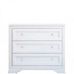 Комод в спальню Гербор Клео 3s (телескопы) Белый (GRB-1126)