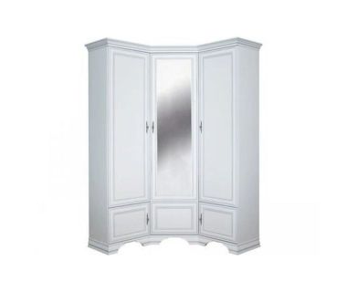 Шкаф угловой с зеркалом BRW (БРВ) Кентукки SZFN5D Белый альпийский (GRB-1766) Шкаф угловой с зеркалом BRW (БРВ) Кентукки SZFN5D Белый альпийский (GRB-1766)