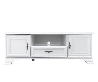 Тумба под телевизор BRW (БРВ) Кентукки RTV2D1S Белый альпийский (GRB-1965)