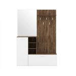 Передпокій модульний із дзеркалом Гербор Ветланда Дуб ансберг + Німфея альба (GRB-1865)