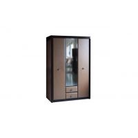Шафа для одягу з дзеркалом Гербор Коен МДФ SZF3D2S Венге магія + Штрокс темний (GRB-1422)