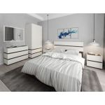 Комплект модульный в спальню Гербор Лайер N100020 Венге магия + Ясень снежный (GRB-1036)