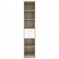 Пенал открытый с ящиками Гербор Непо REG2S/40 Дуб сонома + Нимфея альба (GRB-1308)