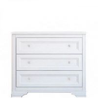 Комод в спальню Гербор Клео 3s (телескопы) Белый (GRB-1126)