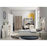 Набір меблів в дитячу BRW (БРВ) Коен 2 N77821 Сосна аризонська + Дуб корабельний (GRB-1594)