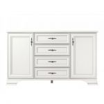 Комод в гостиную BRW (БРВ) Кентукки KOM2D4S Белый альпийский (GRB-1498)