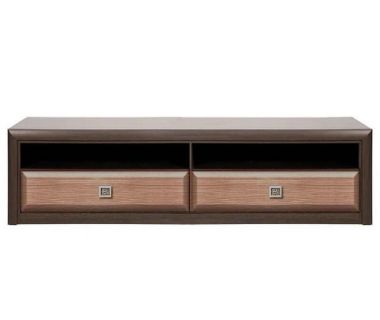 Тумба під телевізор Гербор Коен МДФ RTV2S N Венге магія + Штрокс темний (GRB-1401)