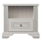 Тумба прикроватная Гербор Уайт Ясен снежный + Сосная серебряная (GRB-1385)