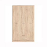 Шкаф для одежды с ящиками Гербор Непо SZF3D2S N Дуб сонома (GRB-1439)