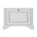 Тумба для обуви Гербор Уайт 1D Ясень снежный + Сосная серебряная (GRB-1338)