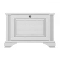 Тумба для обуви Гербор Уайт 1D Ясень снежный + Сосная серебряная (GRB-1338)