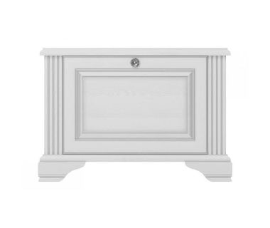 Тумба для взуття Гербор Уайт 1D Ясен сніжний Сосна срібна (GRB-1338)