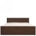 Кровать двуспальная (без основания под матрас) Гербор Коэн LOZ/180 180x200 см Венге магия (GRB-1181)