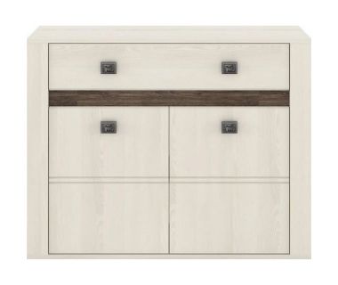 Комод в спальню Гербор Селена KOM2D1S Ясень снежный (GRB-1155)