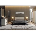 Комплект модульний в спальню Гербор Марсель N100011 Ясен сніговий + трюфель сонома дуб (GRB-1206)