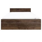 Кровать двуспальная (без основания под матрас) BRW (БРВ) Джули LOZ/160 160x200 см Венге магия + Дуб конкордия (GRB-1535)