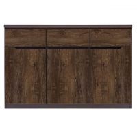 Комод у вітальню BRW (БРВ) Джулі KOM3D3S Венге магія + Дуб конкордія (GRB-1519)