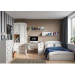 Комплект модульный в спальню Гербор Салерно N100004 Белый (GRB-1042)
