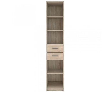 Пенал открытый с ящиками Гербор Непо REG2S/40 Дуб сонома (GRB-1309)