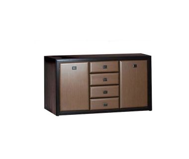 Комод в гостиную Гербор Коэн МДФ KOM2D4S Венге магия + Штрокс темный (GRB-1131) Комод в гостиную Гербор Коэн МДФ KOM2D4S Венге магия + Штрокс темный (GRB-1131)