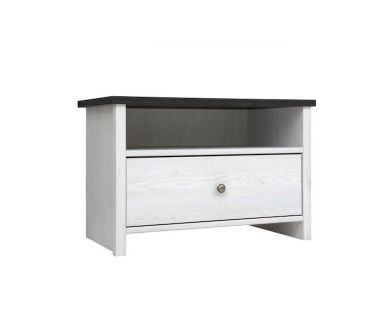 Тумба ліжкова BRW (БРВ) Порто KOM1S/70 Джанні + Сосна ларико (GRB-1997)