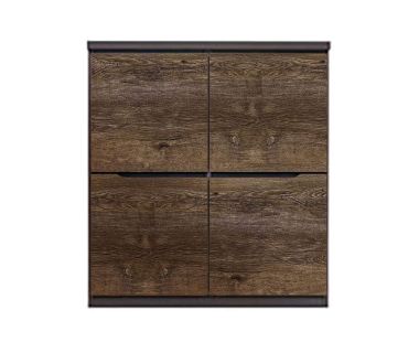 Комод в спальню BRW (БРВ) Джули KOM4D Венге магия + Дуб конкордия (GRB-1520)