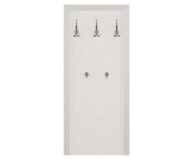 Вешалка настенная Гербор Уайт 70 Ясень снежный + Сосная серебряная (GRB-1079) Вешалка настенная Гербор Уайт 70 Ясень снежный + Сосная серебряная (GRB-1079)