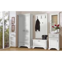 Набір меблів у передпокій BRW (БРВ) Кентуккі N77805 Білий альпійський (GRB-1859)