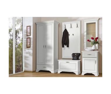Набор мебели в прихожую BRW (БРВ) Кентукки N77805 Белый альпийский (GRB-1859) Набор мебели в прихожую BRW (БРВ) Кентукки N77805 Белый альпийский (GRB-1859)