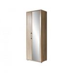 Шафа пенал із дзеркалом Гербор Гоу REG1L1D/22/8 Дуб сонома (GRB-1415)