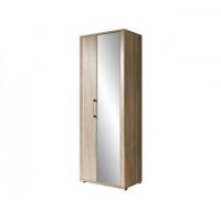 Шафа пенал із дзеркалом Гербор Гоу REG1L1D/22/8 Дуб сонома (GRB-1415)