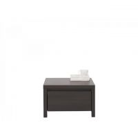 Тумба прикроватная BRW (БРВ) Каспиан KOM1S Дуб милано темный (GRB-1986)