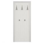 Вешалка настенная Гербор Уайт 70 Ясень снежный + Сосная серебряная (GRB-1079)