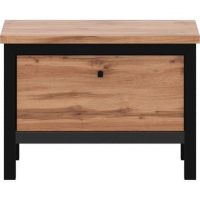 Тумба для обуви Гербор Чос KOM1D Дуб Тахо + Черный (GRB-1407)