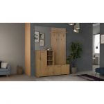 Передпокій модульний із дзеркалом Гербор Ветланда II Сосна антична (GRB-1867)