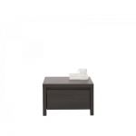 Тумба прикроватная BRW (БРВ) Каспиан KOM1S Дуб милано темный (GRB-1986)