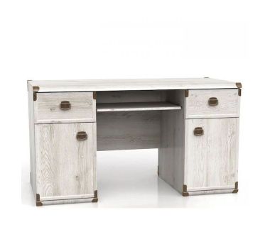 Стол компьютерный BRW (БРВ) Индиана JBIU2D2S/140 Сосна аризонская (GRB-1615) Стол компьютерный BRW (БРВ) Индиана JBIU2D2S/140 Сосна аризонская (GRB-1615)