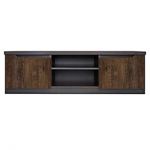 Тумба под телевизор BRW (БРВ) Джули RTV2D Венге магия + Дуб конкордия (GRB-1957)