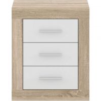 Тумба нічна Гербор Сара KOM3S Дуб сонома + Німфея альба (GRB-1372)