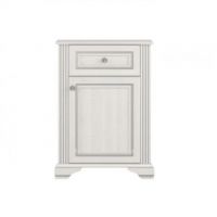 Комод в гостиную Гербор Уайт 1D1S (телескопы) Ясень снежный + Сосная серебряная (GRB-1117)