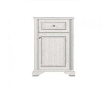 Комод у вітальню Гербор Уайт 1D1S (телескопи) Ясен сніговий + Сосна срібна (GRB-1117)